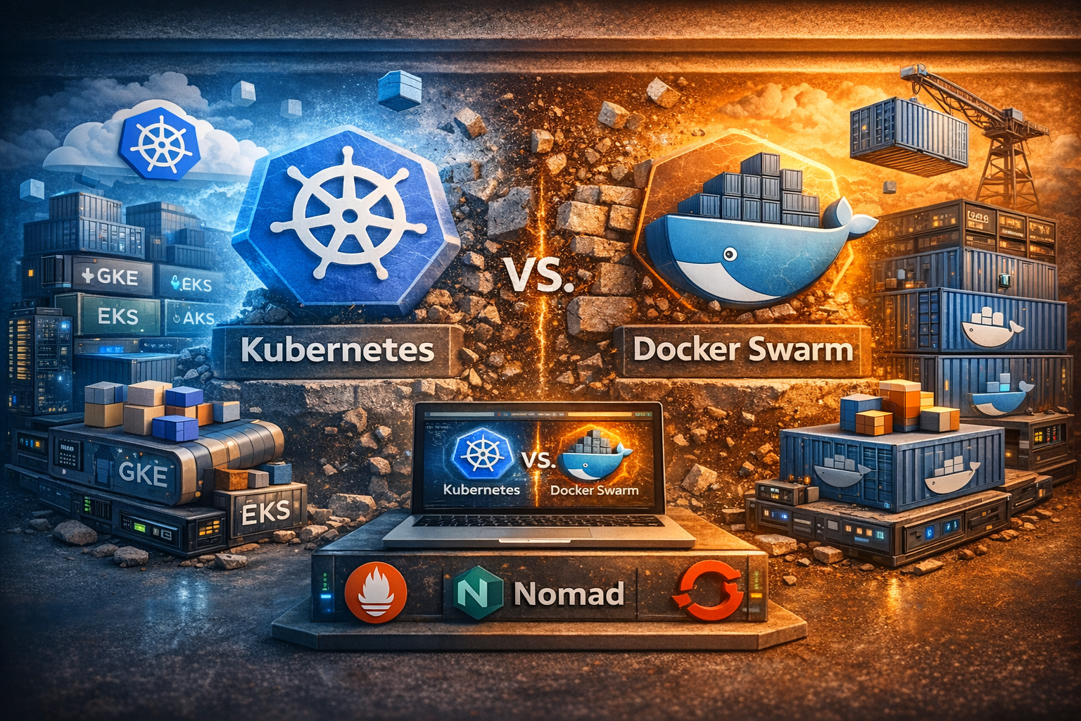 راهنمای جامع ارکستراتورهای کانتینر: از کوبرنتیز (K8s) تا داکر سوارم (Docker Swarm)